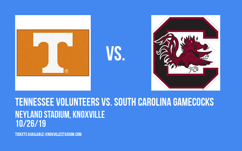 PARKING: Tennessee Volunteers vs. South Carolina Gamecocks at Neyland Stadium