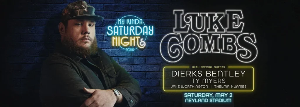 Luke Combs at Neyland Stadium