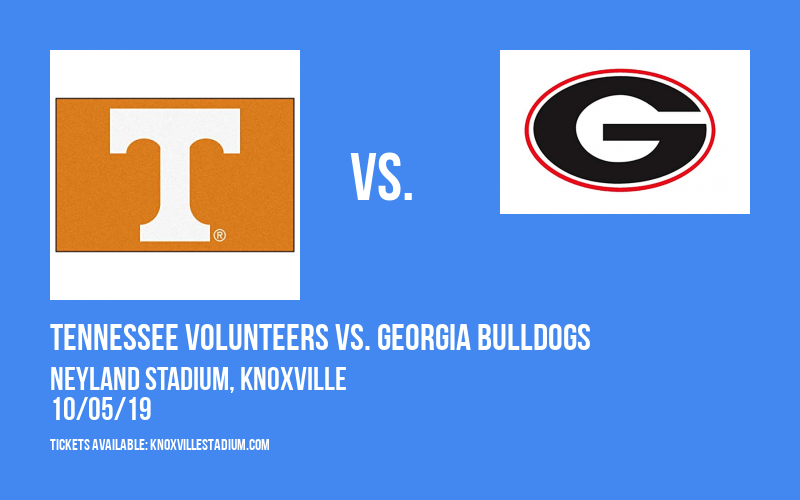 Tennessee Volunteers vs. Georgia Bulldogs at Neyland Stadium