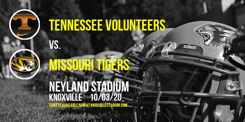 Tennessee Volunteers vs. Missouri Tigers at Neyland Stadium