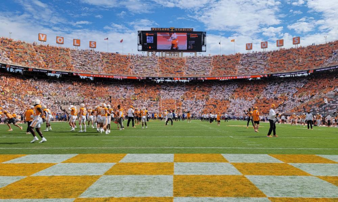 Tennessee Volunteers Orange and White Game at Neyland Stadium